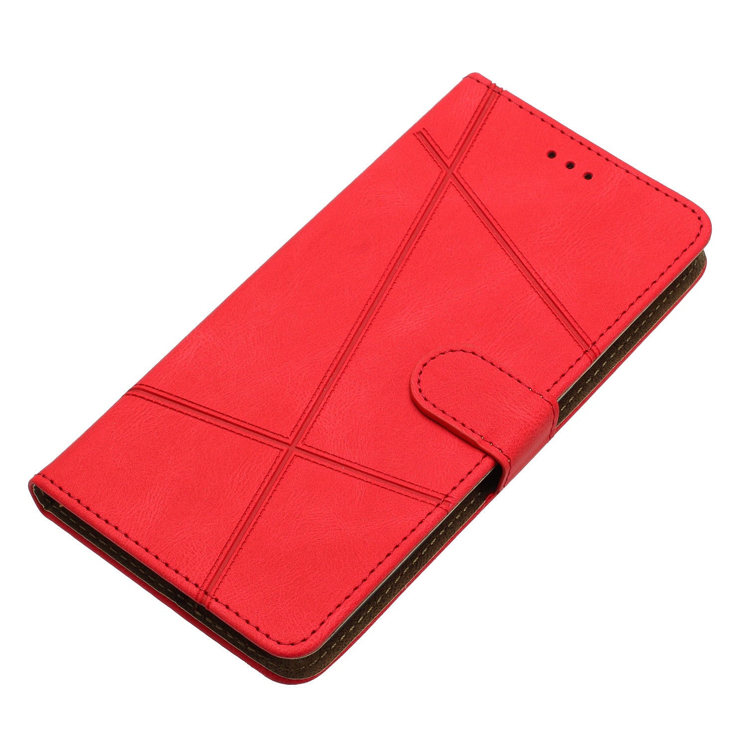 Pro Samsung Galaxy A05 4G Crazy Horse Texture Wallet Case PU Leather Imprinted Lines Kryt stojanu na telefon Pro Samsung Galaxy A05 4G Crazy Horse Texture Wallet Case PU Leather Imprinted Lines Kryt stojanu na telefon